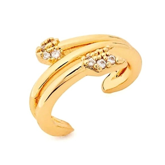 KATE SPADE • Love Game Arrow Ear Cuff - Picture 1 of 4